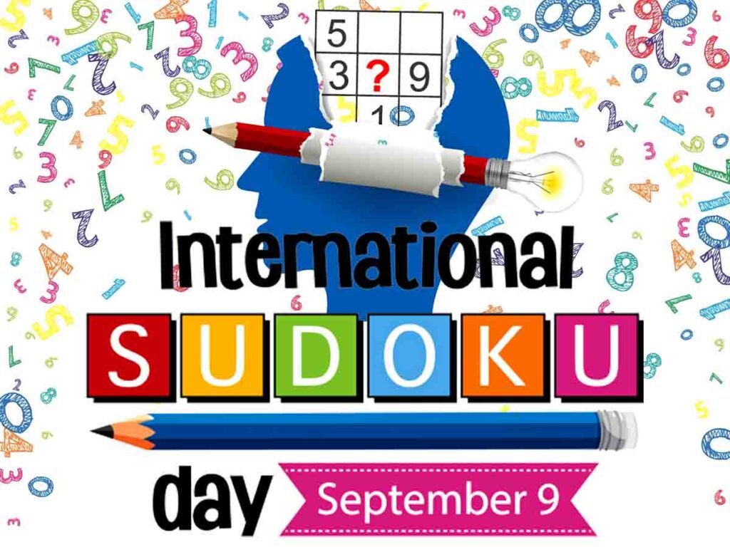 International Sudoku Day September 9th 2023, Celebrate, History and Benefits of Playing Sudoku